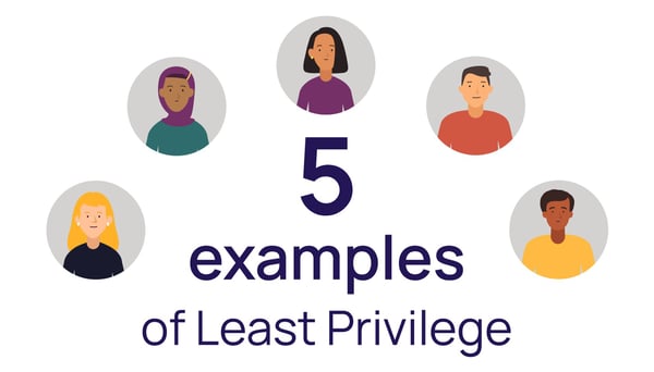 5 examples of least privilege