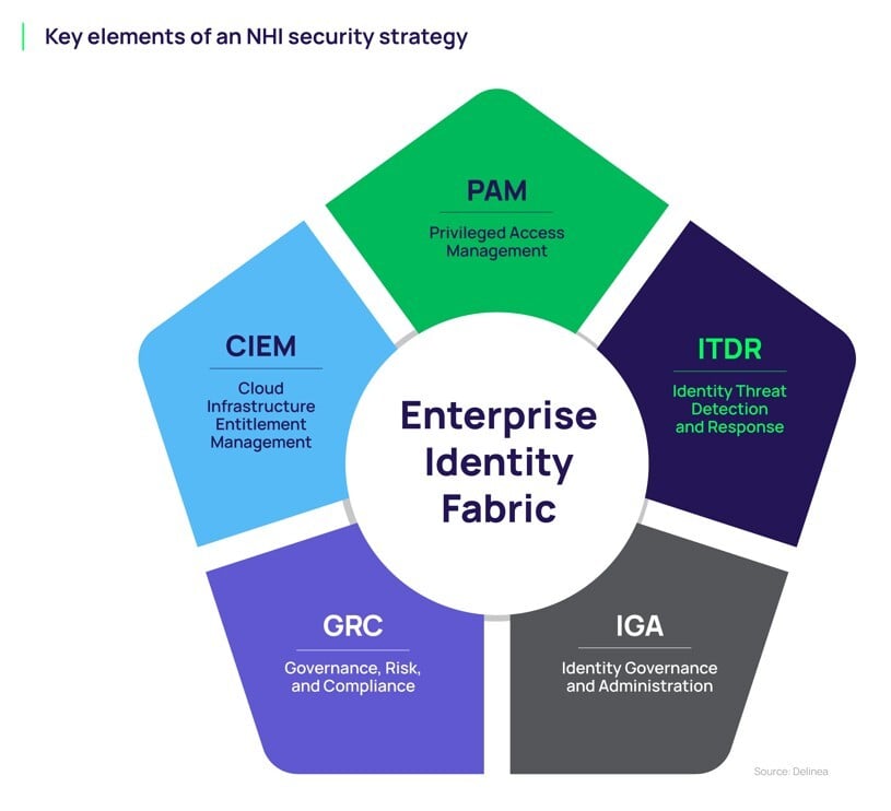 Key elements of an NHI security strategy