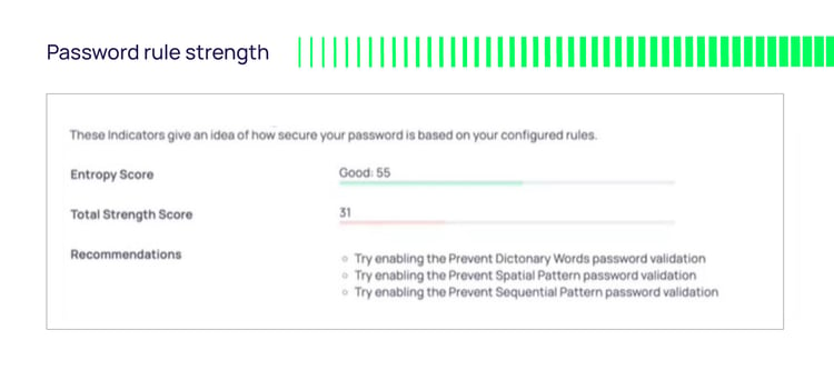 Password Rule Strength