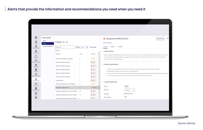 Alerts that provide the info and recommendations you need when you need it