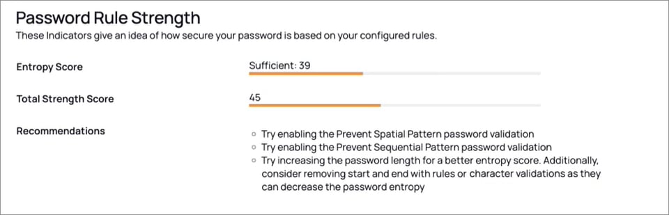 Secret Server Password Strength