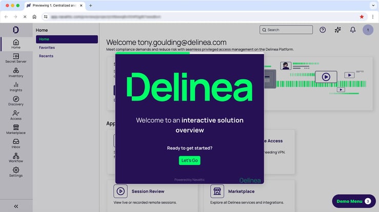 delinea-screenshot-ilm-demo