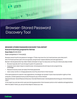 Browser Stored Password Discovery Tool