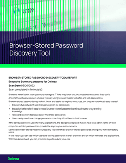 Browser Stored Password Discovery Tool