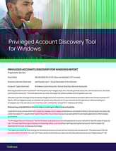 Privileged Account Discovery Tool for Windows