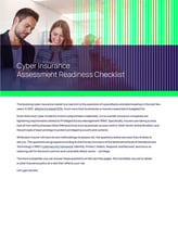 Cyber Insurance Readiness Checklist 