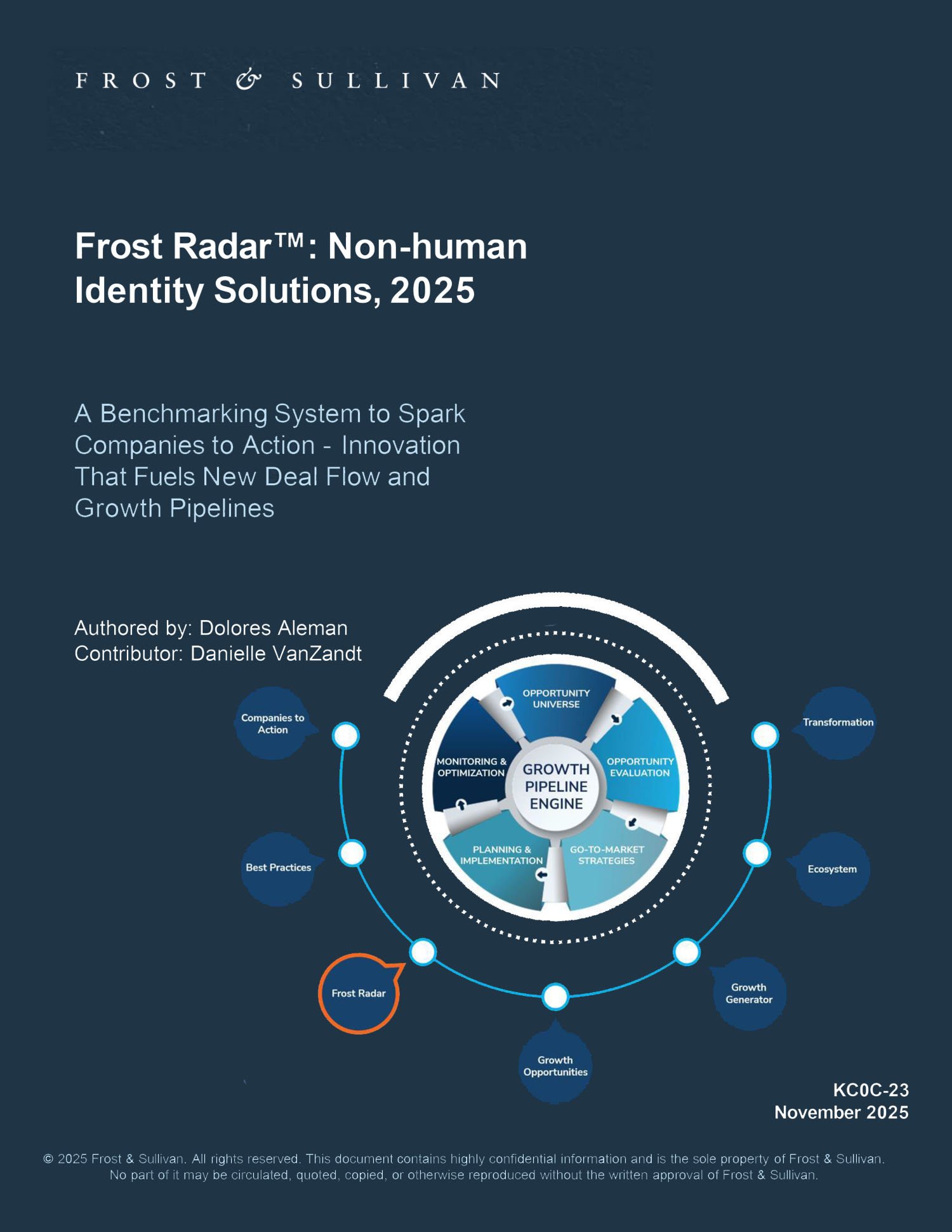 Frost Radar Report Non-human Identity Solutions 2025