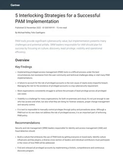 5 Interlocking Strategies for Successful PAM Implementation