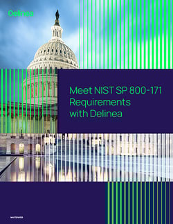 Meet NIST SP 800-171 Requirements with Delinea Meet NIST SP 800-171 Requirements with Delinea