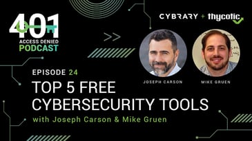 401 Access Denied Podcast: Top 5 Free Cybersecurity Tools
