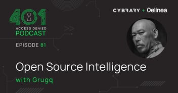 Open Source Intelligence with the Grugq