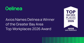Axios Names Delinea a Winner of the Greater Bay Area Top Workplaces 2026 Award