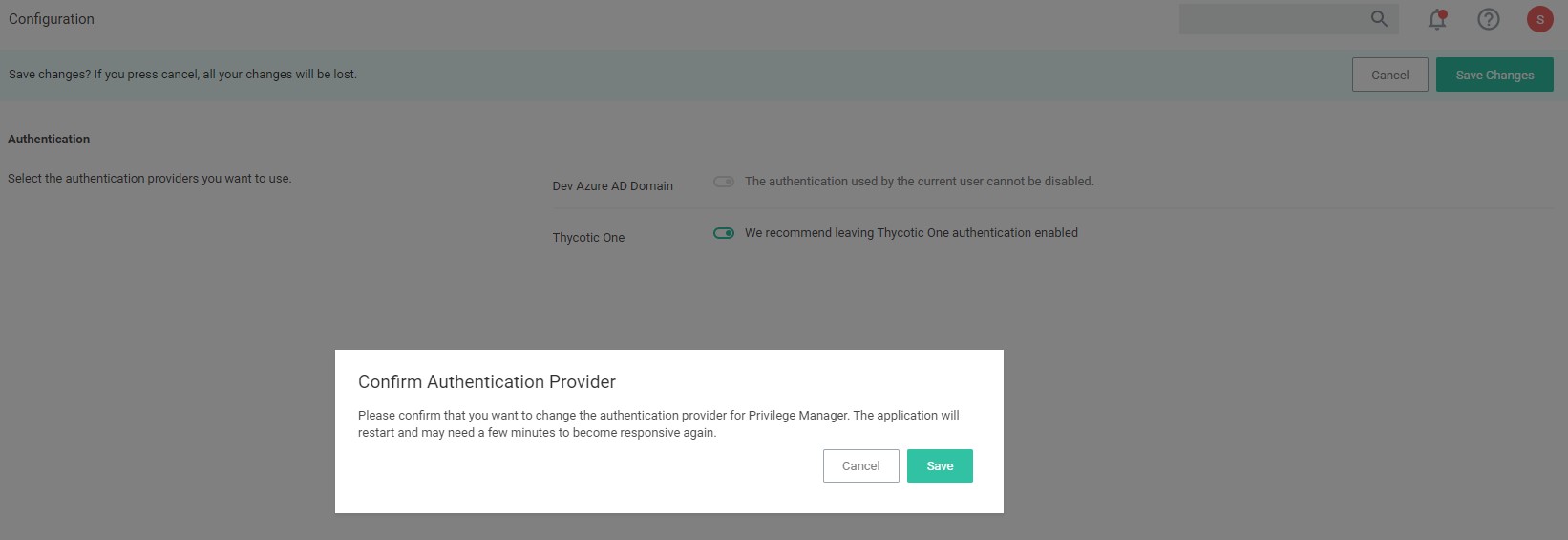 Screenshot - Active Directory Integration