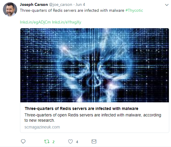 Joseph Carson, cyber-security expert, speaker, and author of Cybersecurity for Dummies