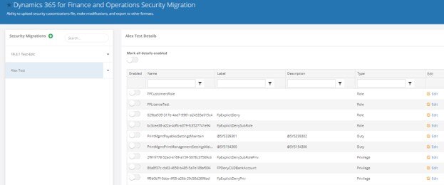 Fastpath Assure Security Designer for D365FO - Security Migration