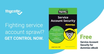 Thycotic Releases Free Book “Service Account Security For Dummies”