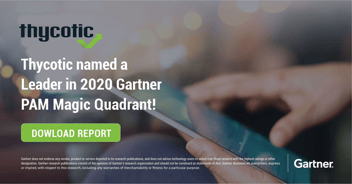 Thycotic Named a Leader in the 2020 Gartner Magic Quadrant for PAM