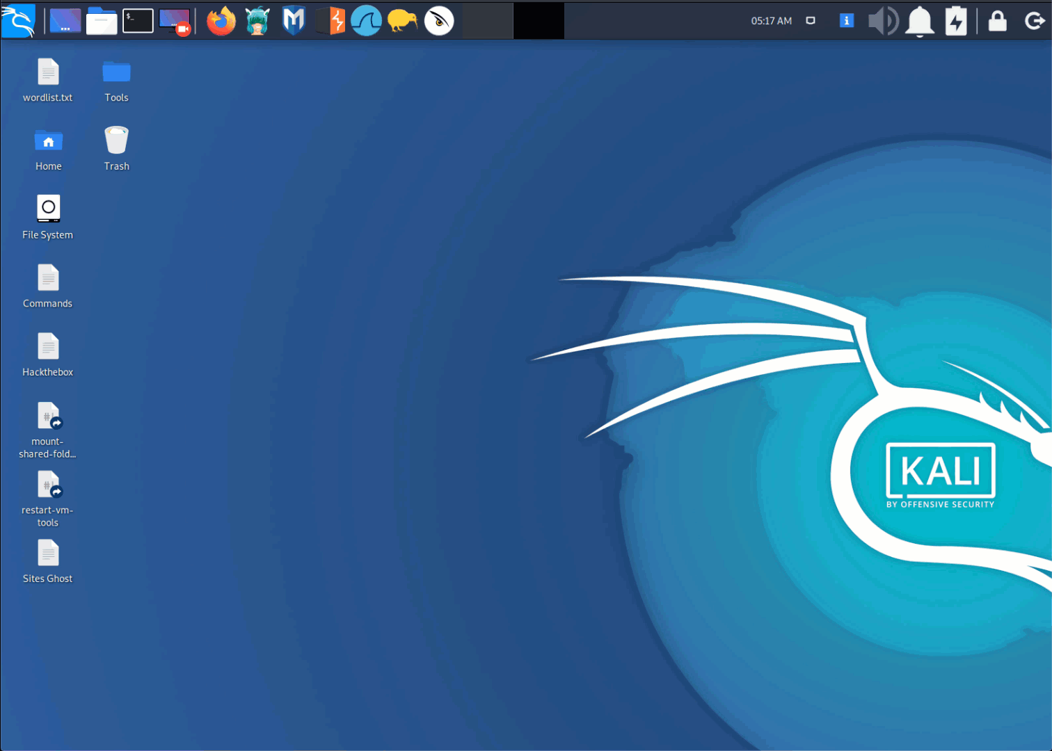 Screenshot - Kali Linux Pentesting Tool