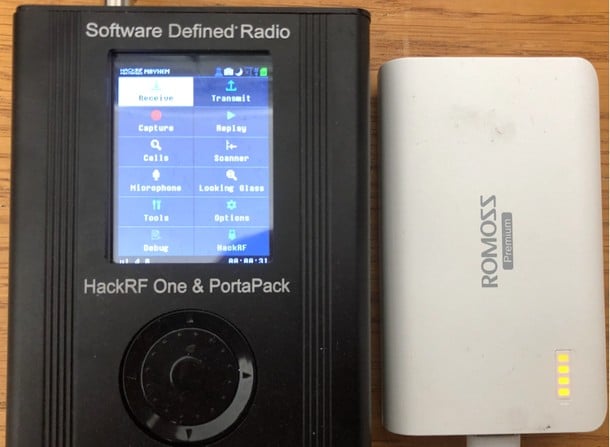 HackRF One HackRF One with PortaPack