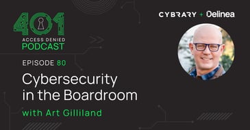 401 Access Denied | Delinea | Cybrary | Cybersecurity in the Boardroom with Art Gilliland