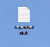 Important Stuff File