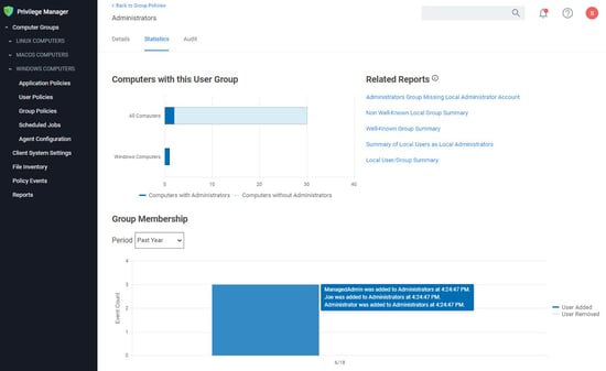 Screenshot - Windows and Mac Account Discovery on Endpoints