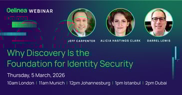 Webinar Why Discovery Is the Foundation for Identity Security EMEA