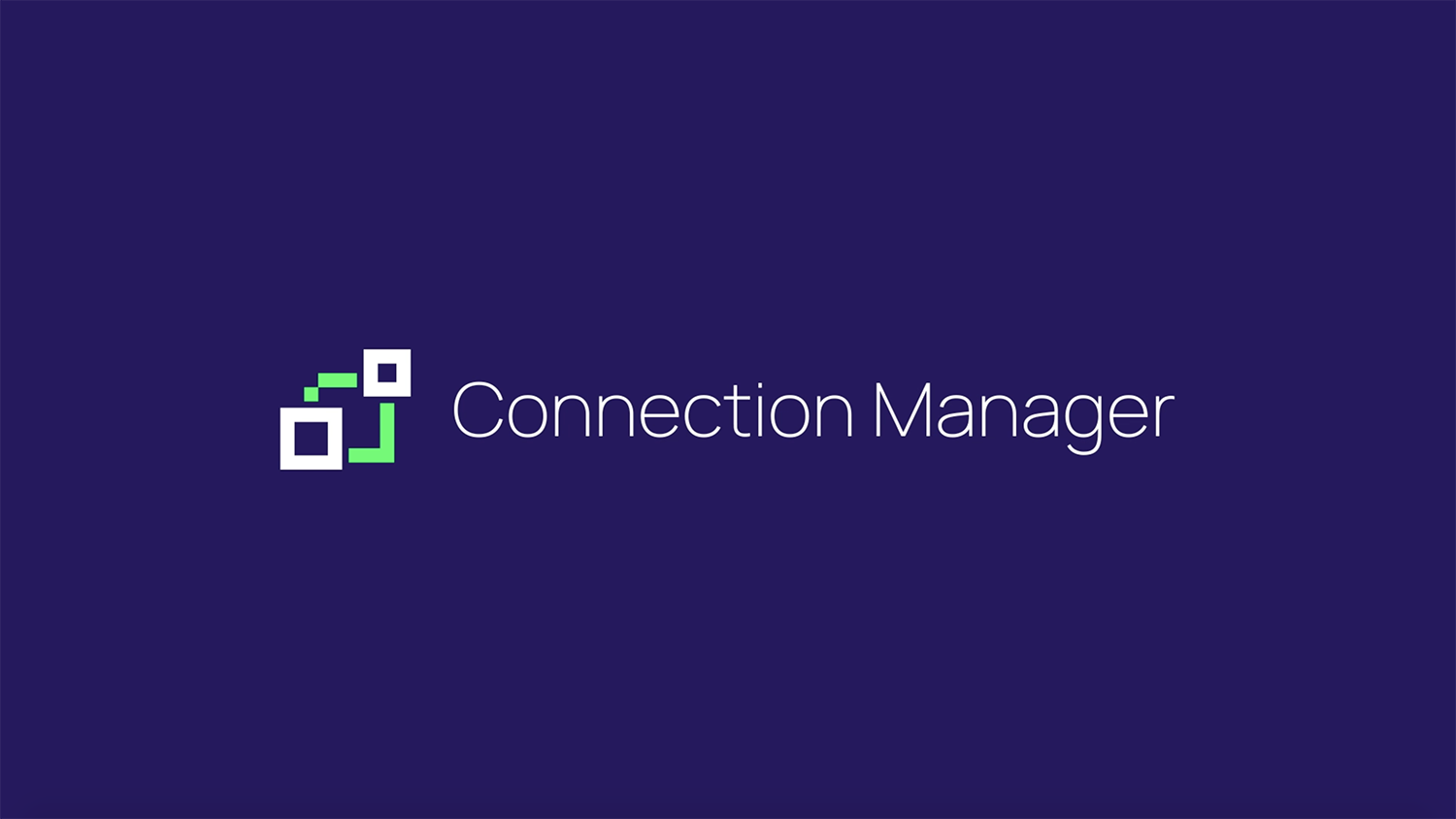 Connection Manager Demo