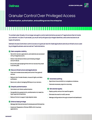Privileged Access Controllers