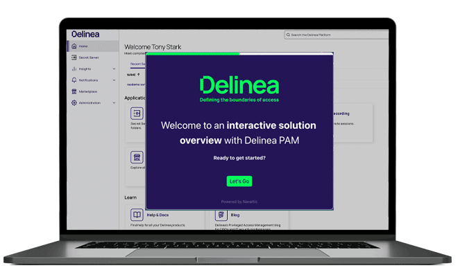 delinea-image-secret-server-demo-webpage