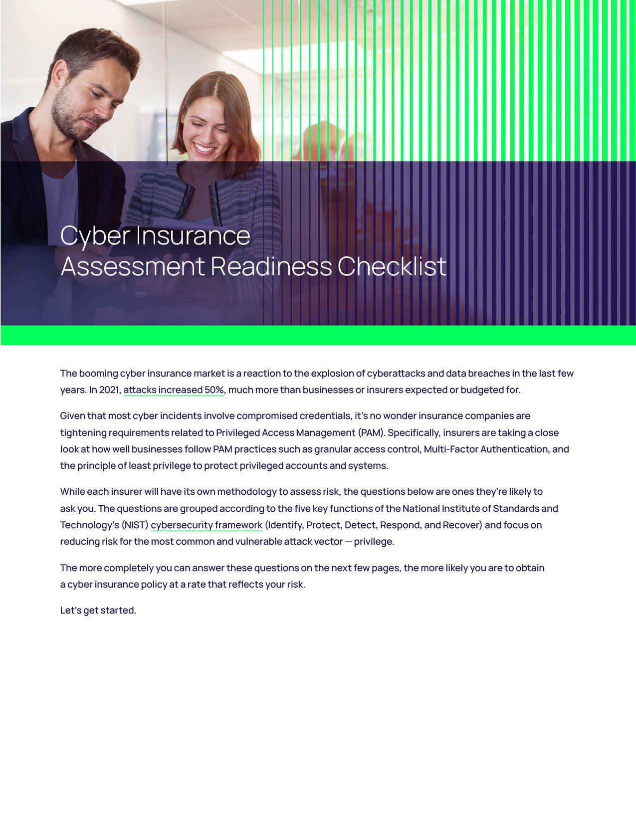Cyber Insurance Readiness Checklist 