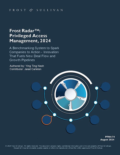 Frost & Sullivan: Rapport Frost Radar™️ 2024 sur la gestion des accès à privilèges