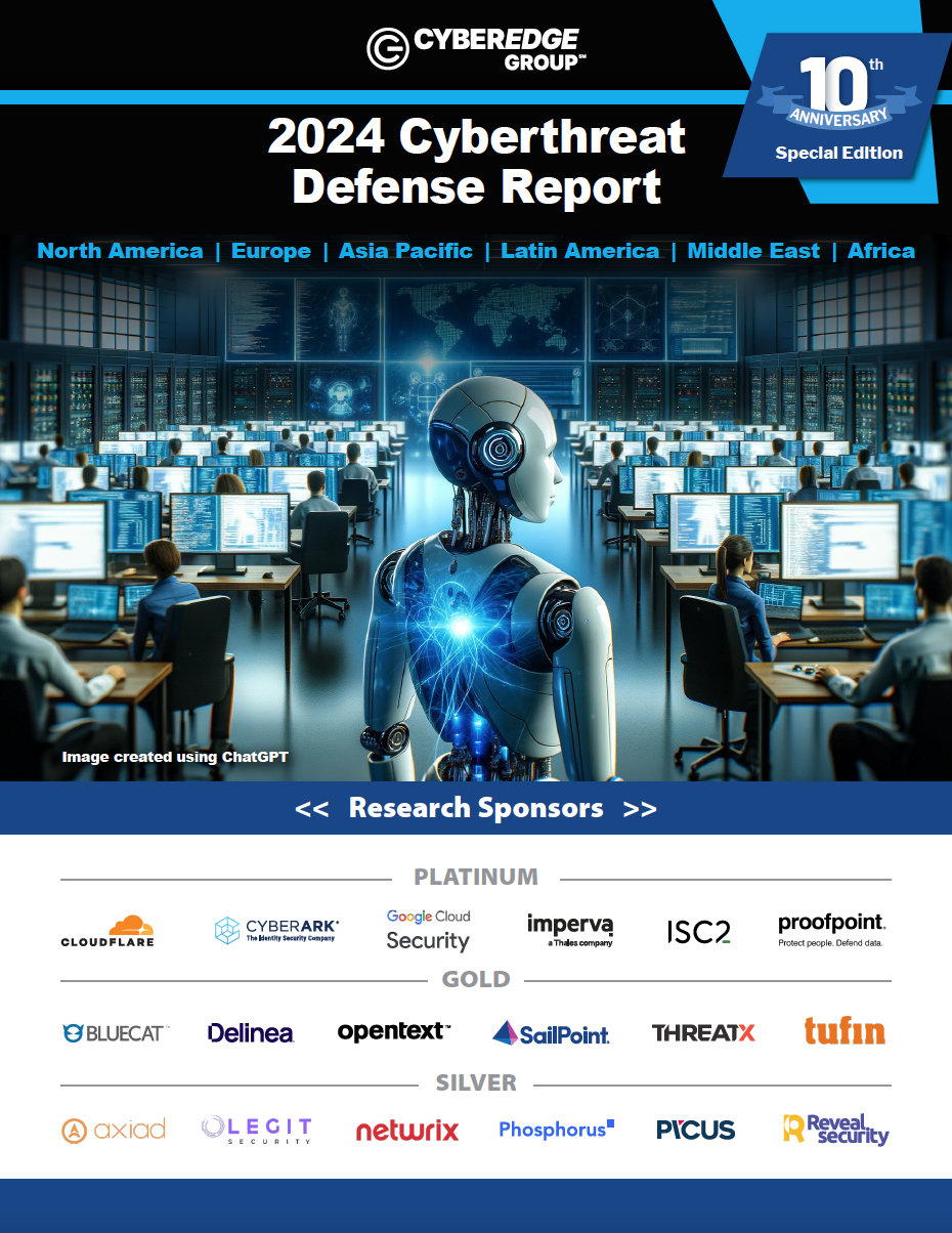 2024 CyberEdge Cyberthreat Defense Report