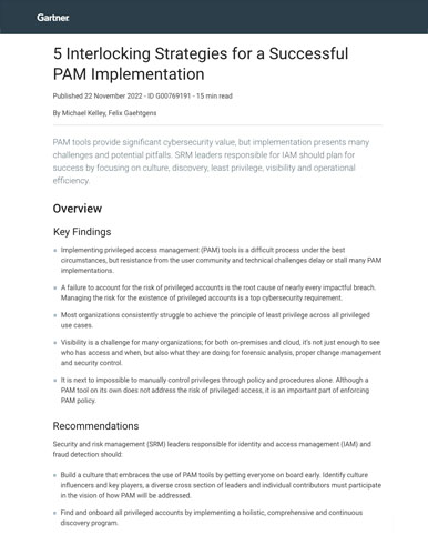 5 Interlocking Strategies for a Successful PAM Implementation