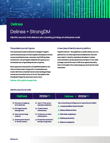 Delinea + StrongDM