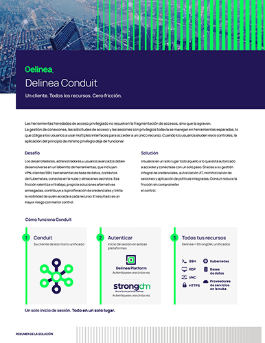 Delinea Conduit 