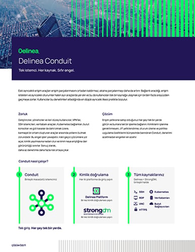 Delinea Conduit 