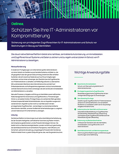 Schützen Sie Ihre IT-Administratoren vor Kompromittierung