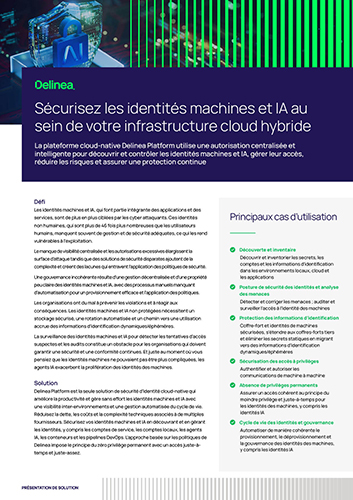 Sécurisez les identités machines et IA au sein de votre infrastructure cloud hybride