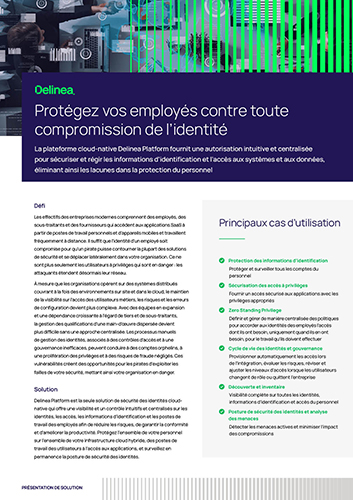 Protégez vos employés contre toute atteinte à l'identité