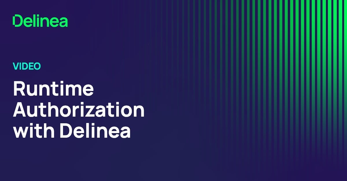 Runtime Authorization with Delinea